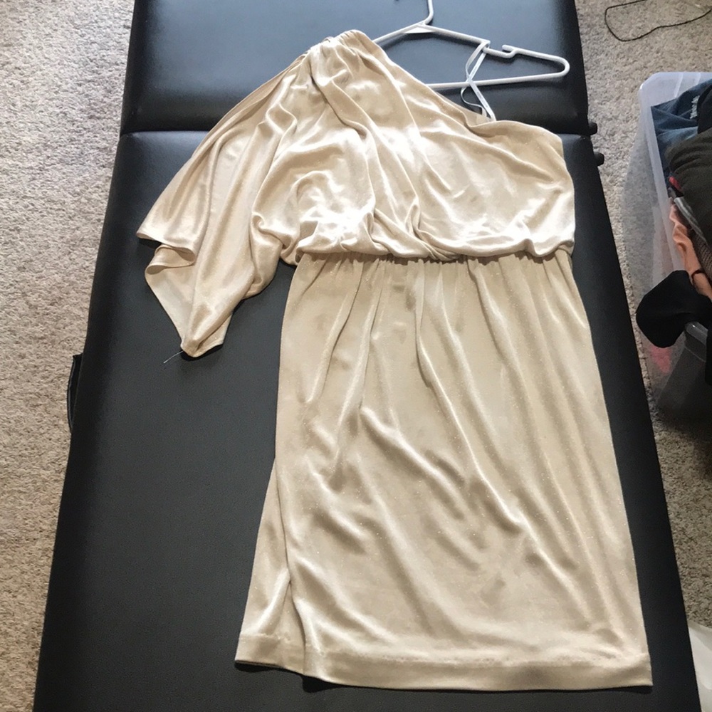 One shoulder dress